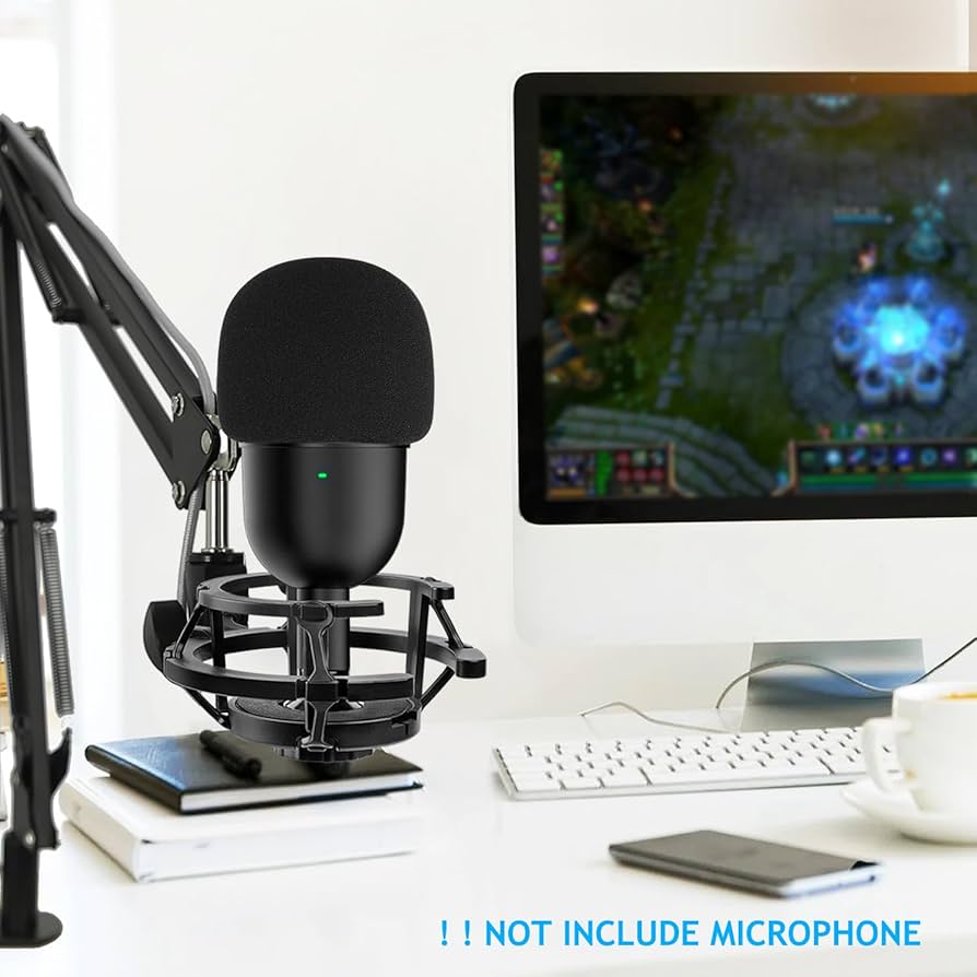 Amazon.com: Silence Razer Mini Shock Mount with Foam Windscreen