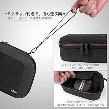 Amazon.co.jp: 【2026年 プロコン＆ジョイコン同時収納の2in1設計