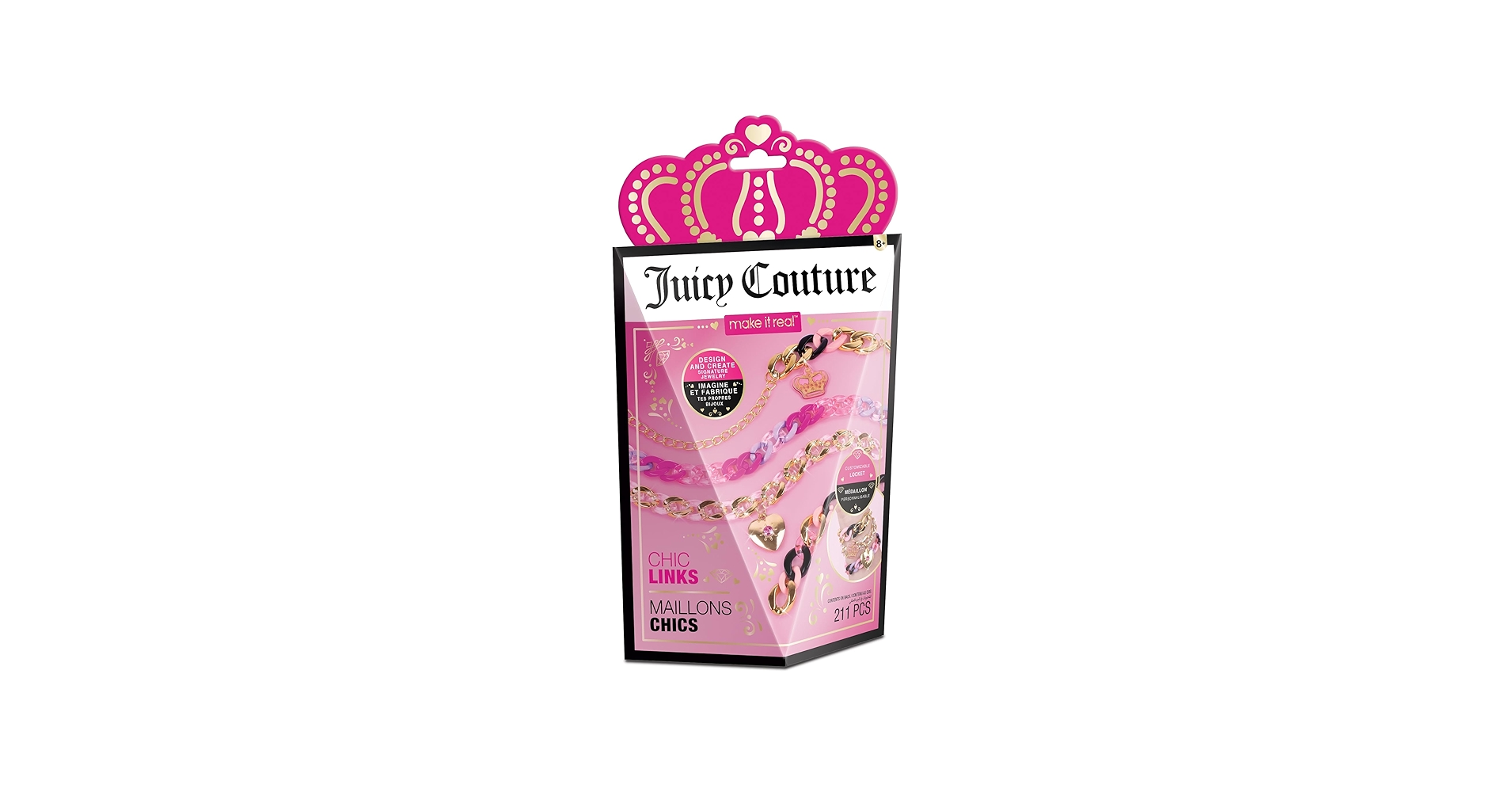 Amazon.com: Make It Real Juicy Couture: Chic Links - 211 pcs, DIY
