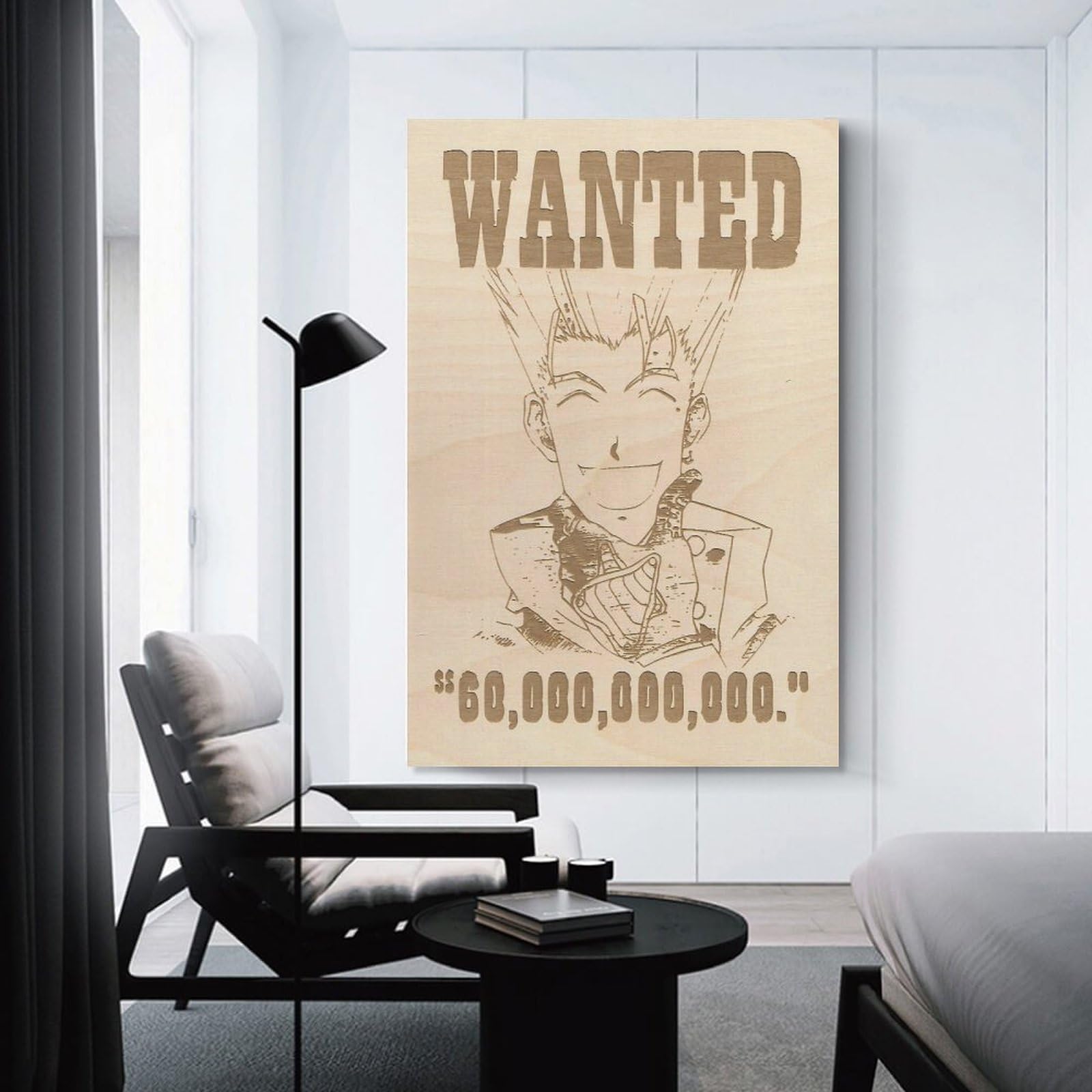 Amazon.com: SRAML Trigun Wanted Poster Vash The Stampede Wall Art