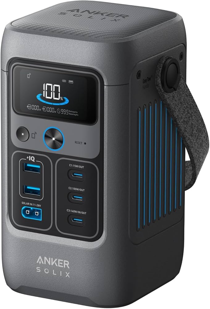 Anker SOLIX Power Bank Station C200 DC, 192Wh Portable Power