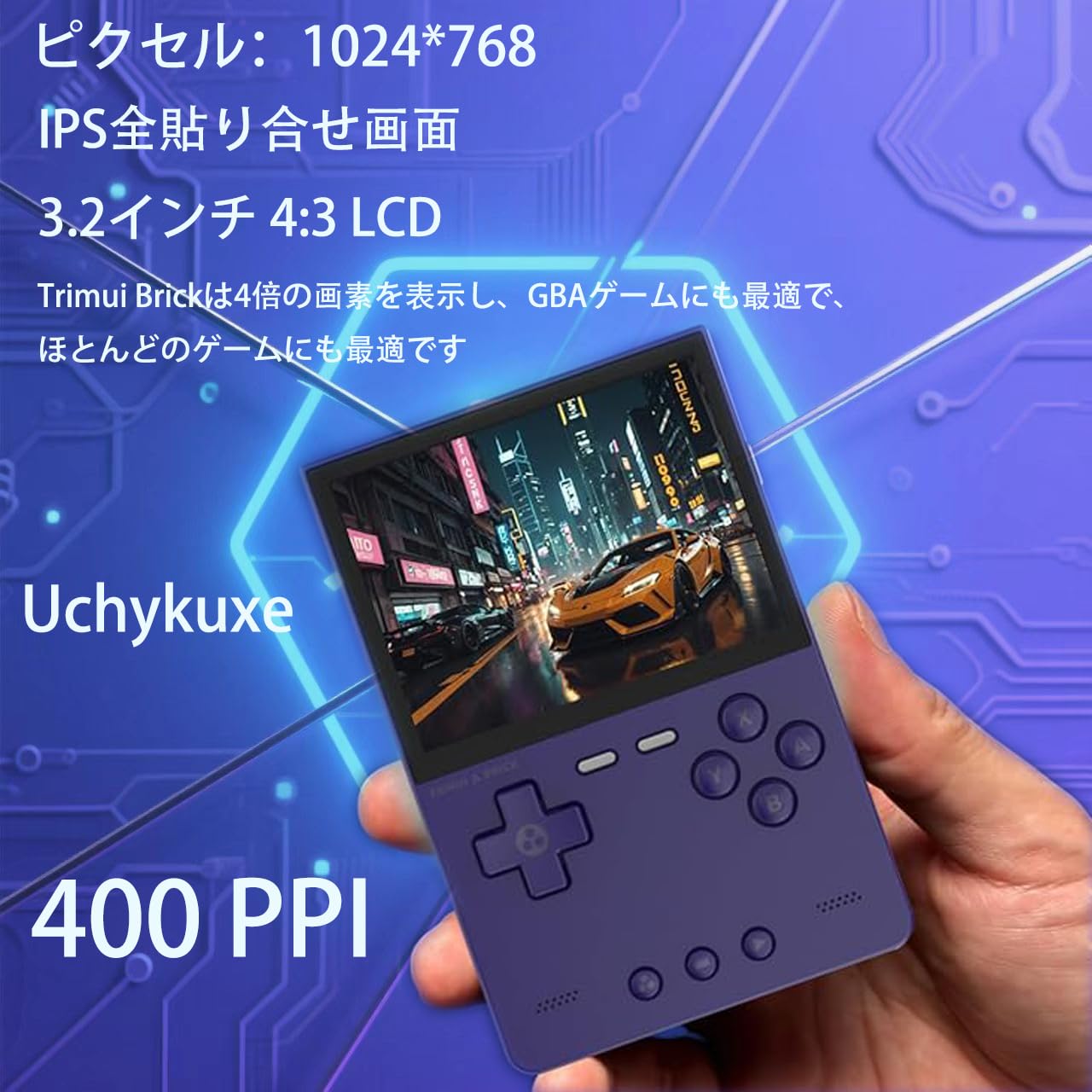 Amazon.co.jp: TRIMUI BRICK ハンドヘルドゲーム機 多種シミュレータ