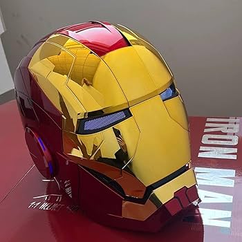 Amazon.co.jp: アイアンマンヘルメット、2025年新アイアンマンマスク