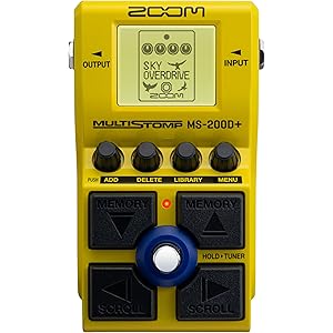 ZOOM G1X FOUR - 手頃なマルチエフェクター「G1 FOUR」のペダル搭載