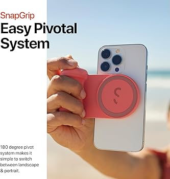 Amazon.com: ShiftCam SnapGrip – Phone Camera Grip with Magnetic