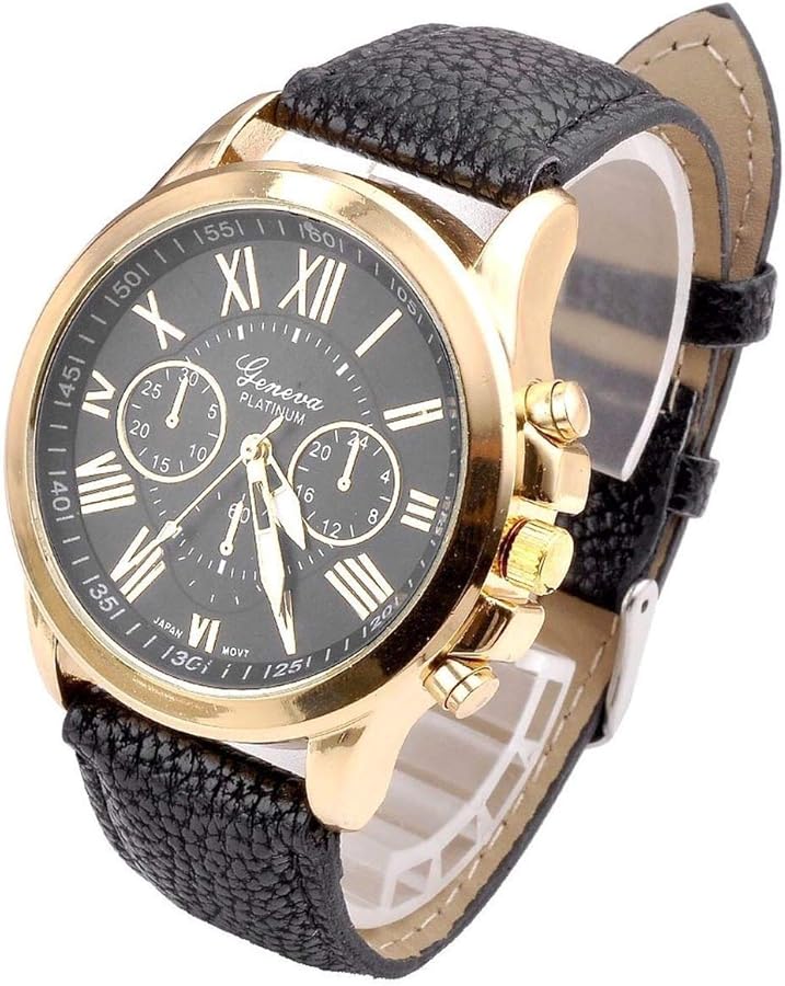 Amazon | 腕時計 時計 ギリシャ文字 クォーツ メンズ レディース