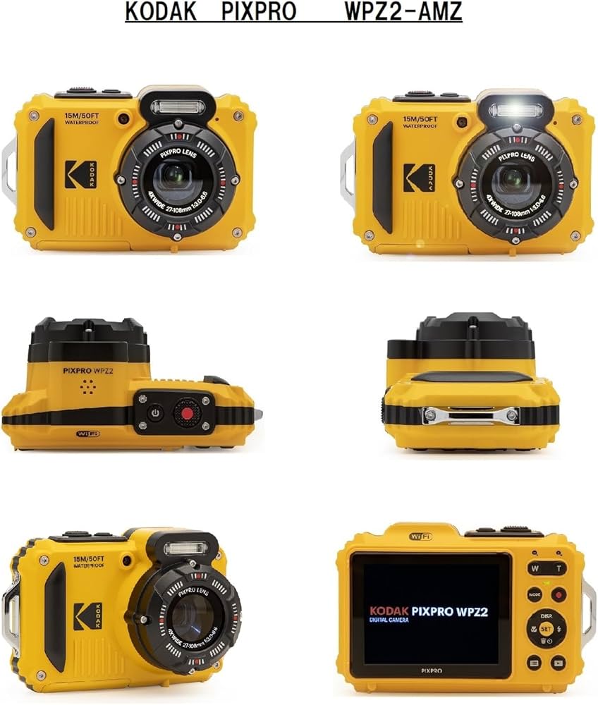 Amazon | PIXPRO KODAK(コダック) コンパクトデジタルカメラ 防水 防塵