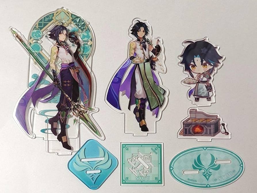 Amazon.co.jp: 原神 スイパラ 立ち絵 アクスタ 魈 まとめ売り VQEPEFJV