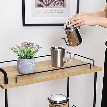 Amazon.co.jp: 不二貿易 キッチンワゴン キャスター付きワゴン 3段 幅