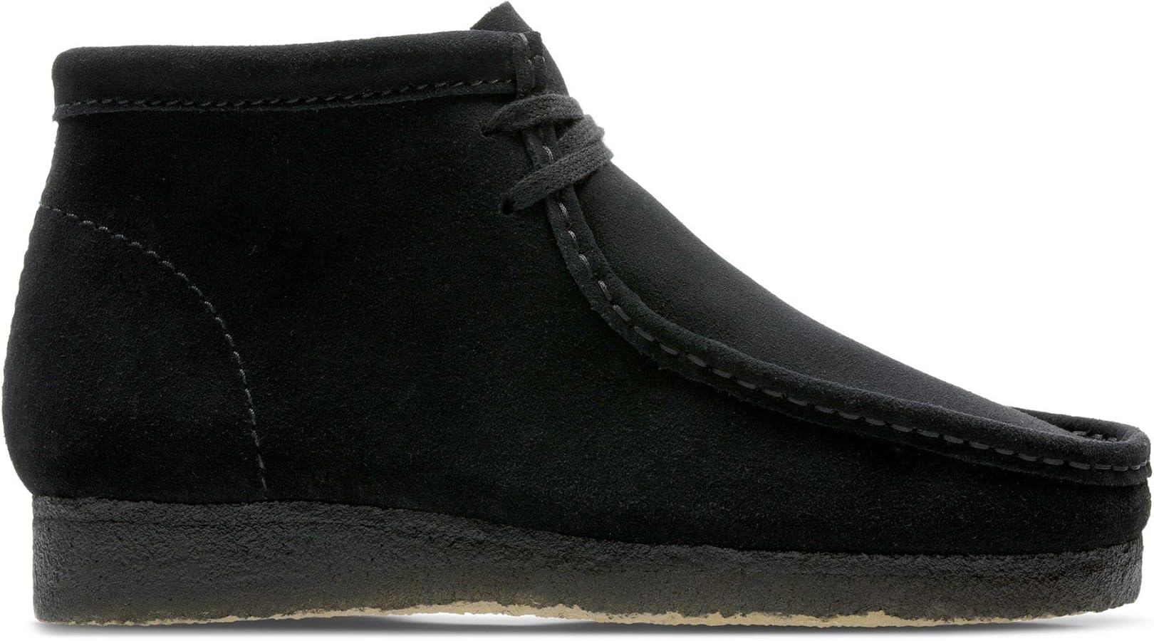 Amazon.com | Clarks Originals Mens Wallabee Boot Suede Black Boots