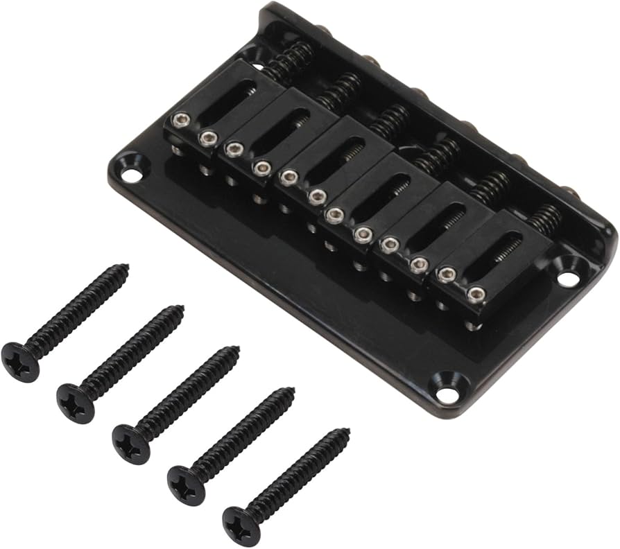 Amazon.com: Gotoh Hardtail Bridge, Black : Musical Instruments