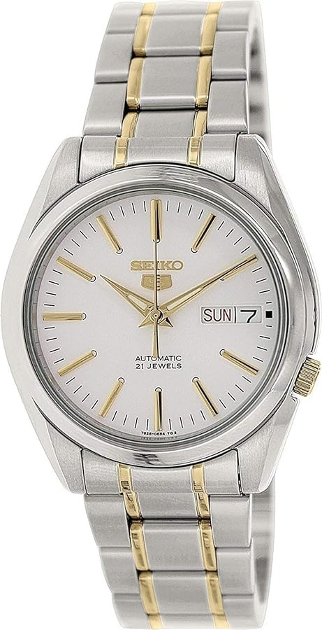 Amazon.co.jp: セイコー5シルバー/ゴールドの時計SNKL47K1 [Seiko 5