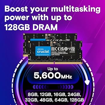 Amazon.co.jp: Crucial ノートPC用増設メモリ 16GB(8GBx2枚) DDR5