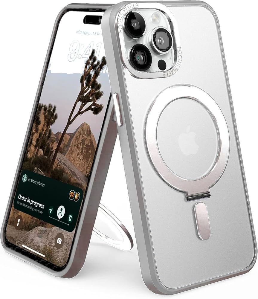 Amazon.co.jp: Magsafe 対応 iPhone14 Pro ケーススタンド付き MagSafe