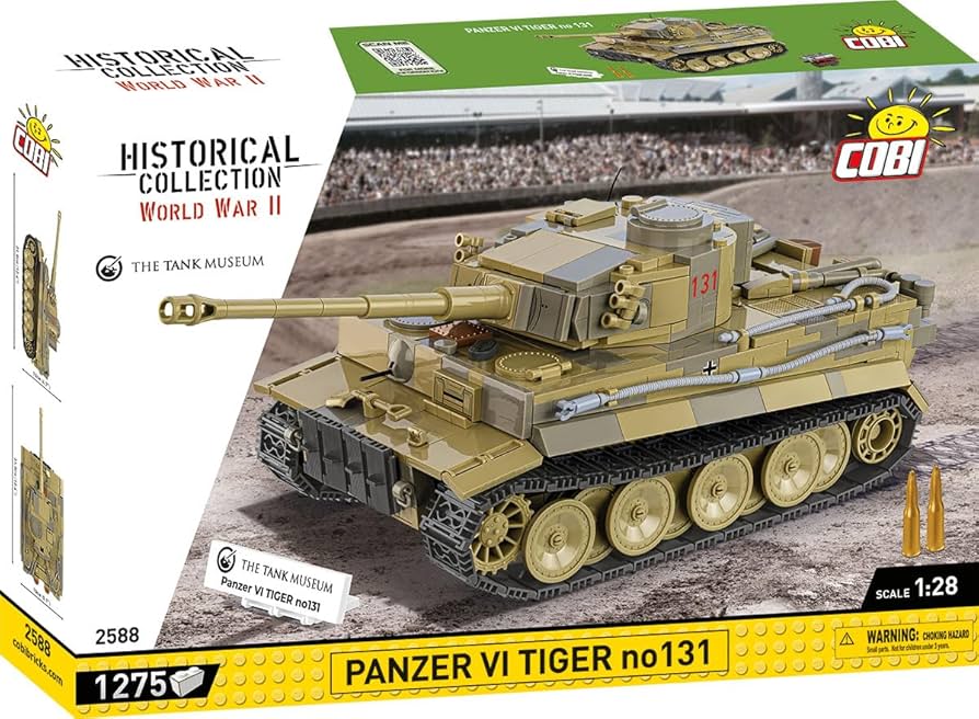 Amazon.co.jp: Cobi 2588 Panzer VI Tiger I no 131 The Tank Museum