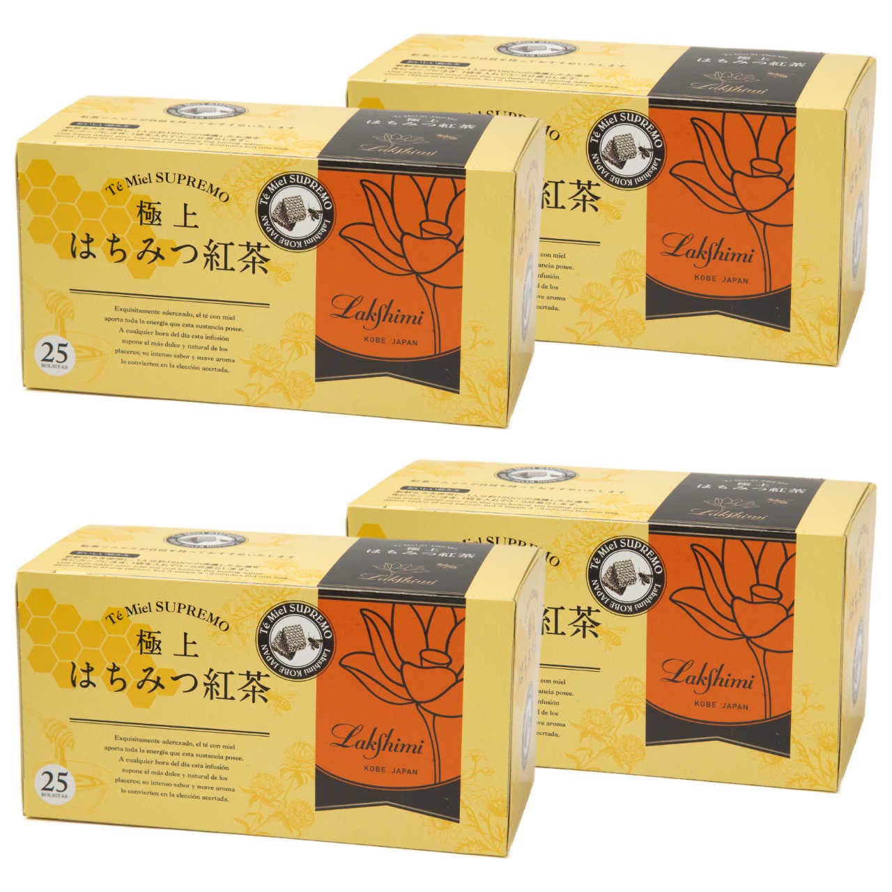Amazon.co.jp: Lakshimi(ラクシュミー) 極上はちみつ紅茶 ティーバッグ
