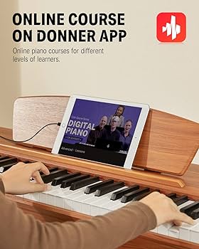 Amazon.com: Donner DDP-80 Digital Piano 88 Key Weighted Keyboard