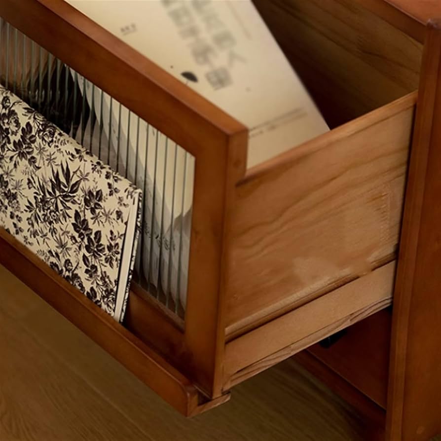 Amazon.co.jp: ベッドサイドテーブル ヴィンテージナイトスタンド寝室