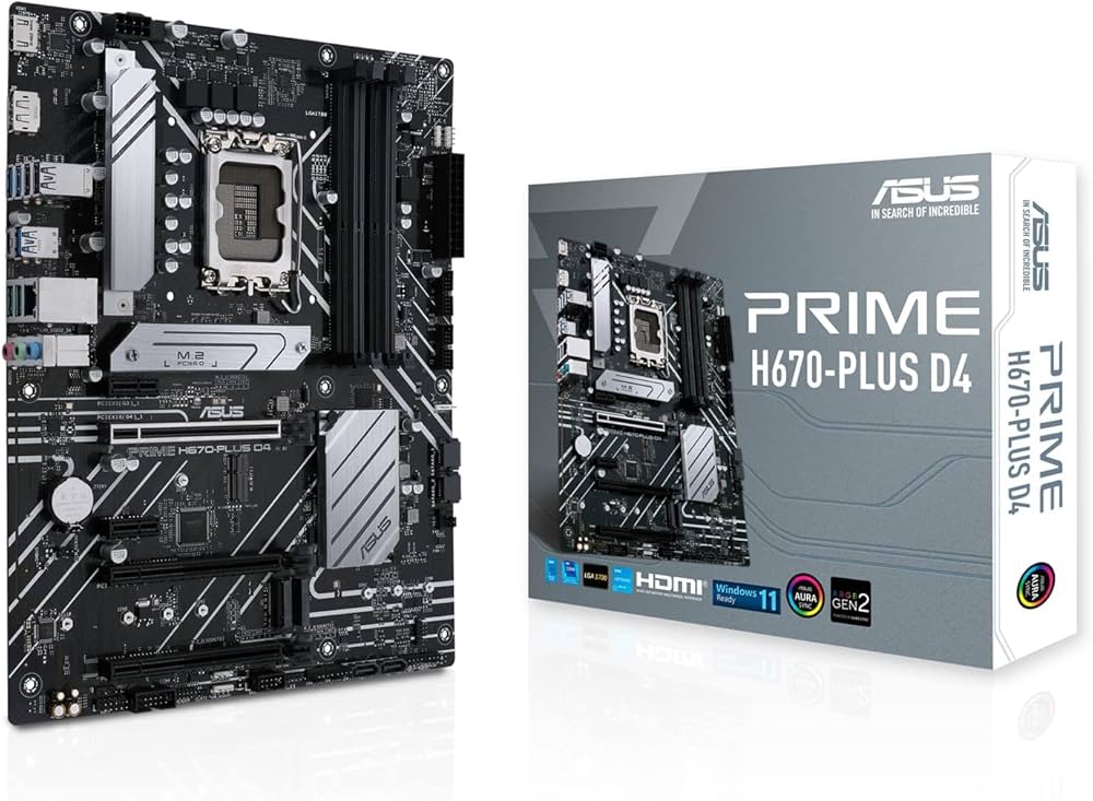 Amazon | ASUS INTEL 第12世代 CPU (LGA1700) 対応 H670 チップセット