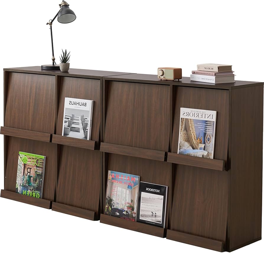 Amazon｜萩原 収納 ブックラック ディスプレイ ラック 本棚 大容量