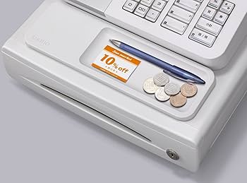 Amazon.co.jp: カシオ レジスター 8部門 小型ドロア SE-S10 ホワイト