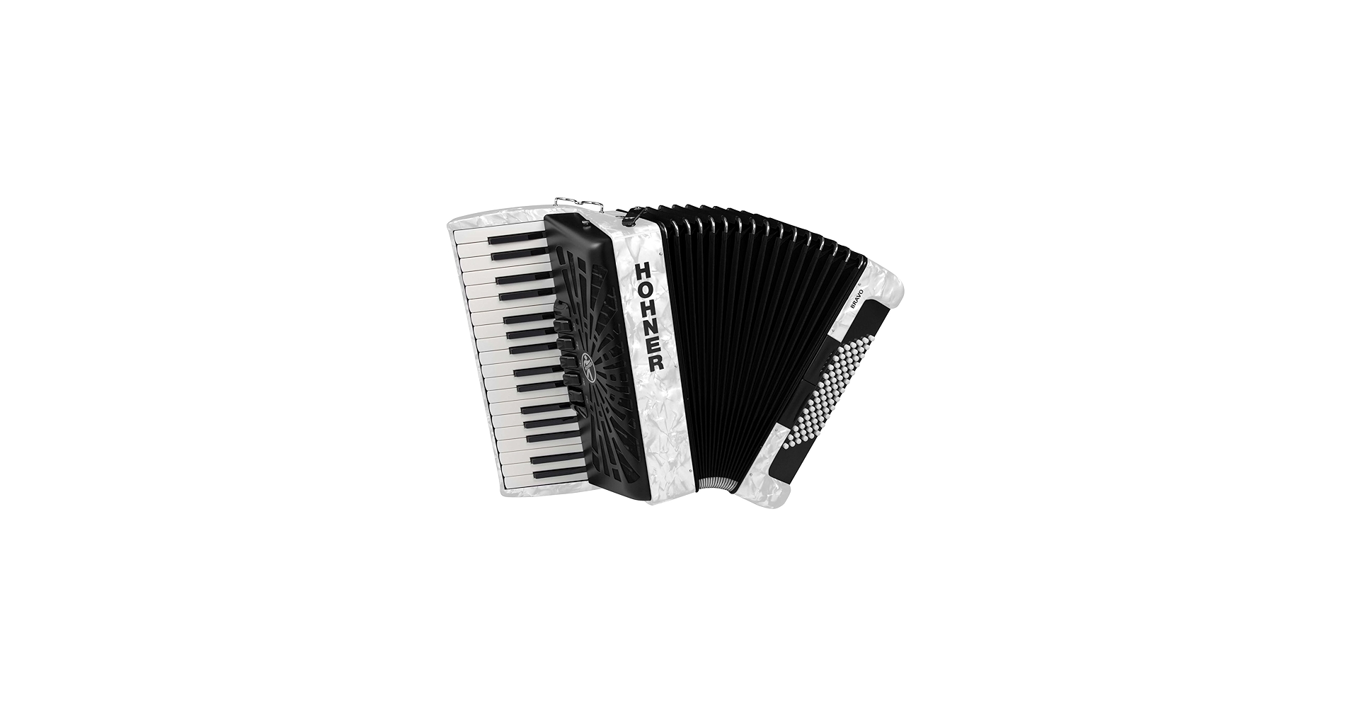 Amazon.com: Hohner Bravo III 72 Chromatic Piano Key Accordion