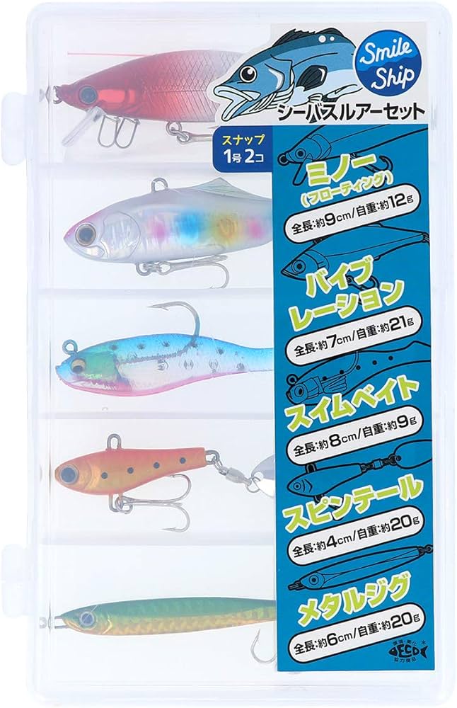 Amazon | タカミヤ(TAKAMIYA) SmileShip シーバスルアーセット