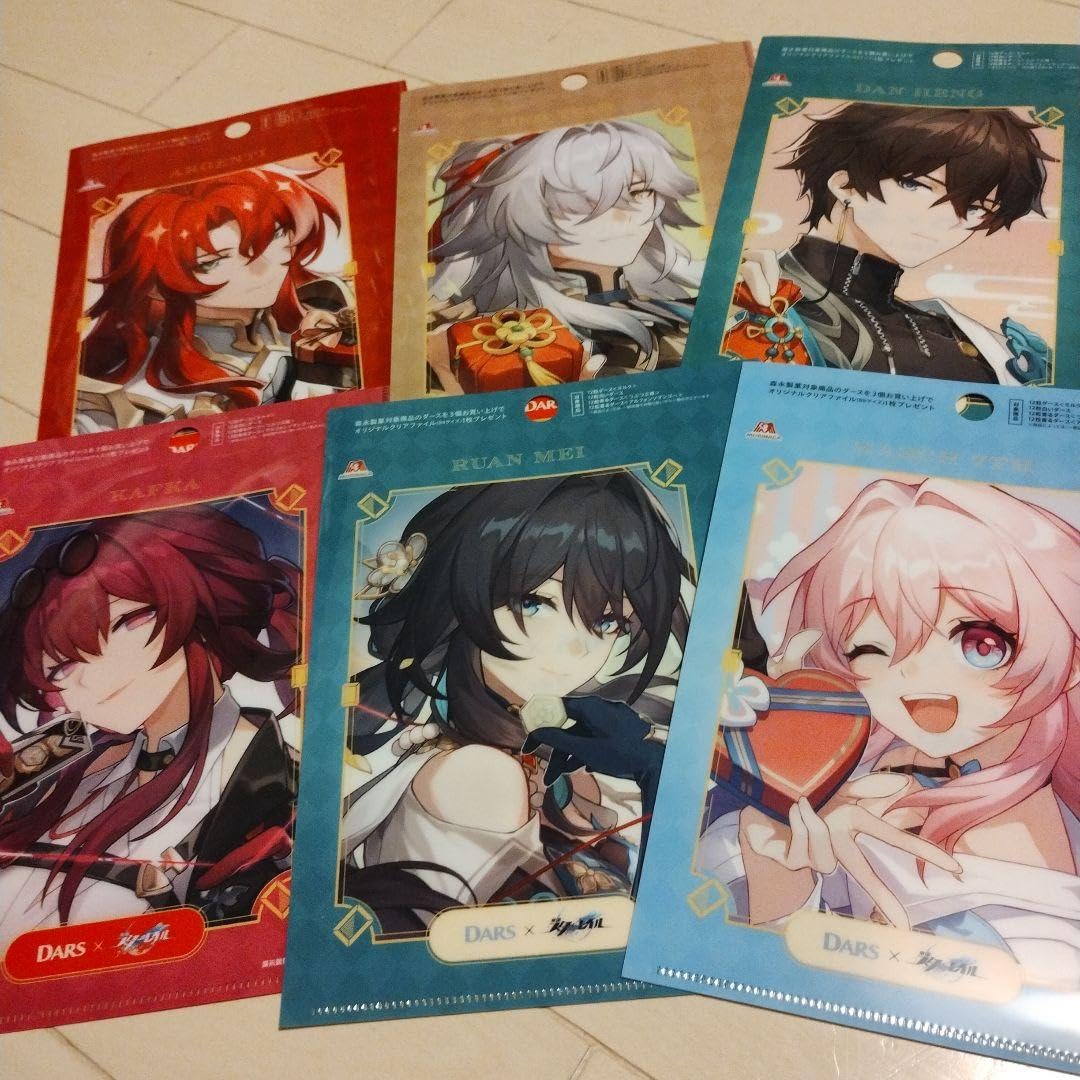 崩壊スターレイル スタレ クリアファイル×9枚 メモリアルダンジョン