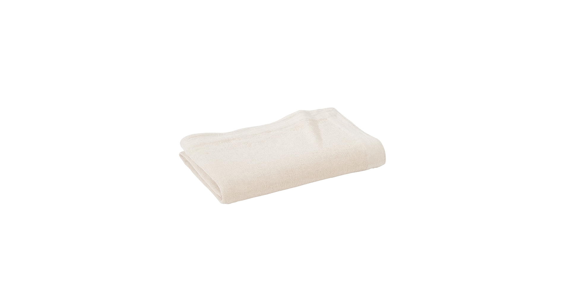 Amazon｜無印良品 綿麻ワッフル多用布220x260 生成 44739358｜ソファ