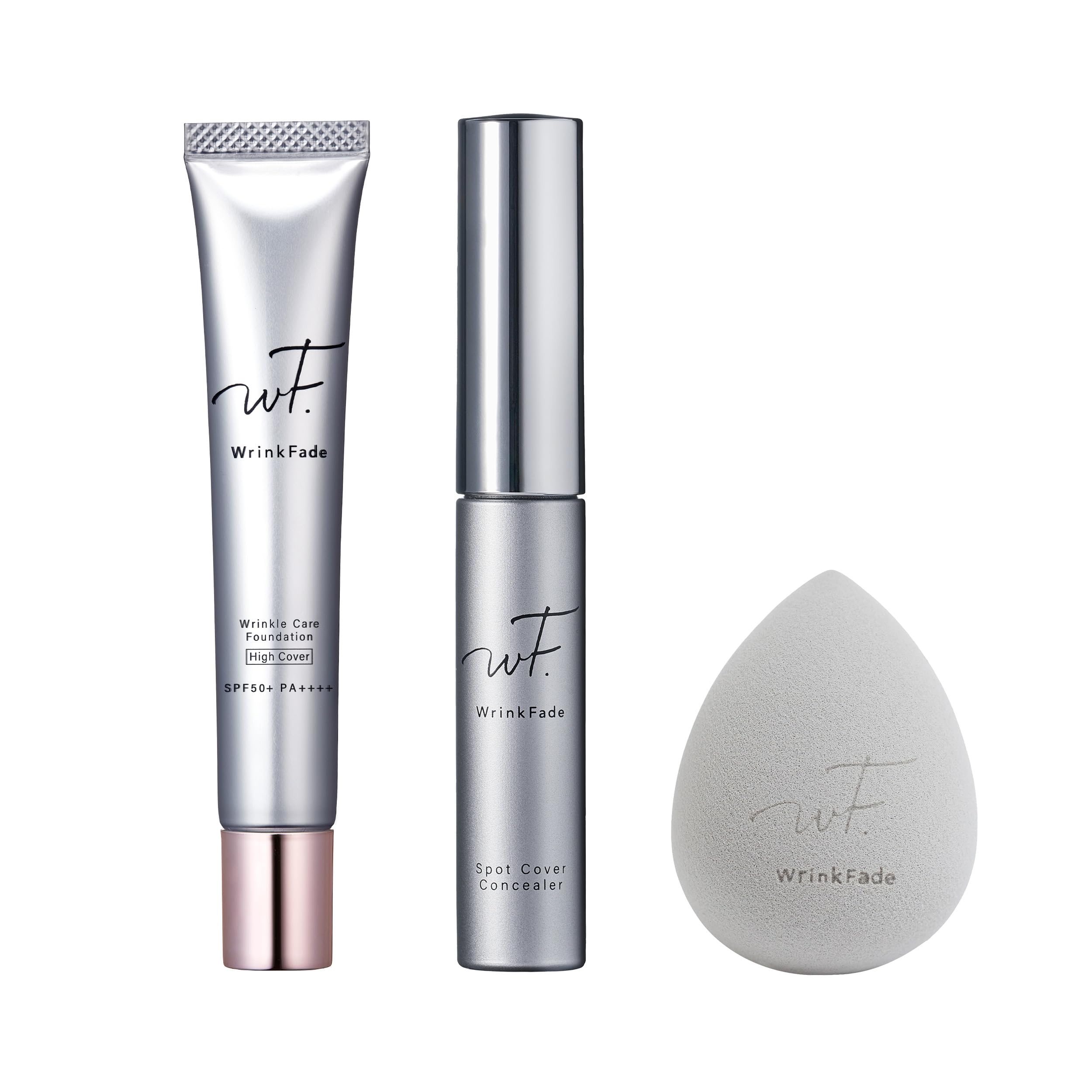 Amazon | [3点セット] WrinkFade リンクフェード 薬用ハイカバー