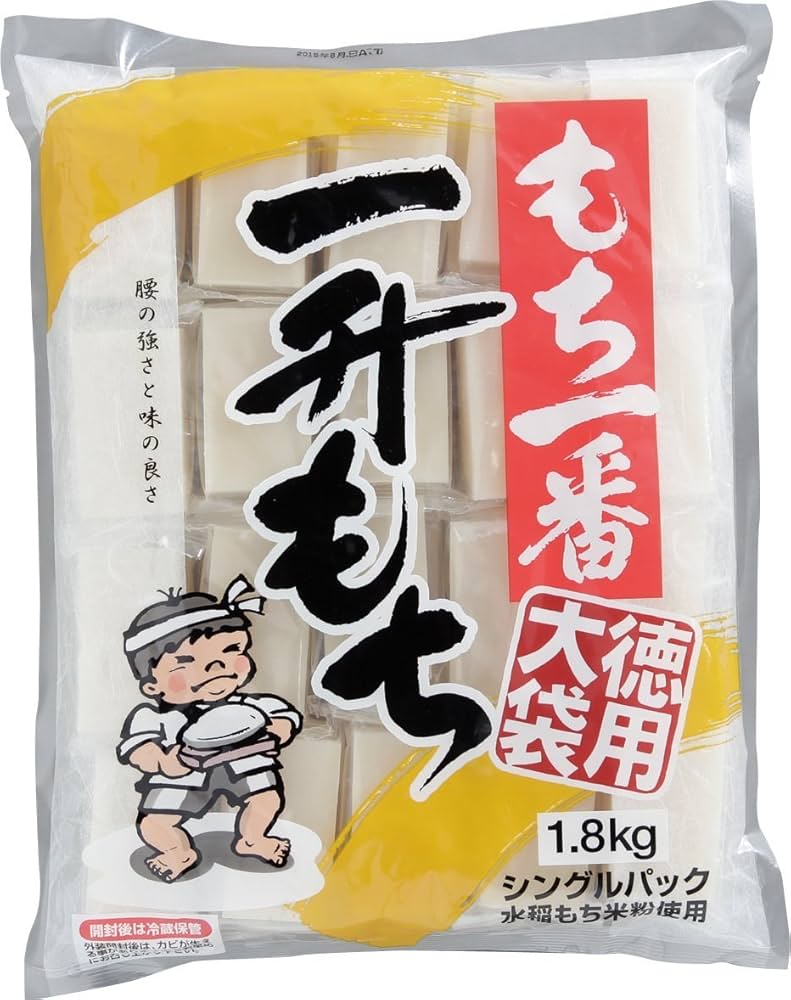 Amazon.co.jp: もち一番一升もち 徳用大袋(シングルパック) 1.8kg