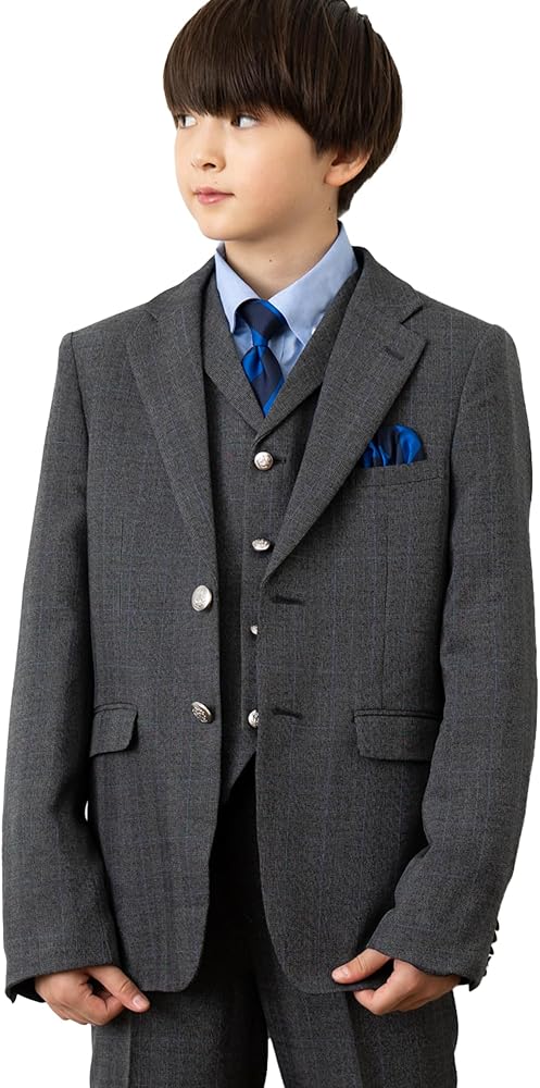 Amazon | WANDER FACTORY スーツ フォーマル 男の子 卒業式 (150cm
