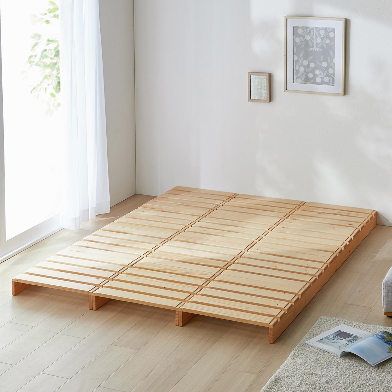 ☆未使用☆ ベルメゾン パレットベッド 8枚セットNT シングル用 置く