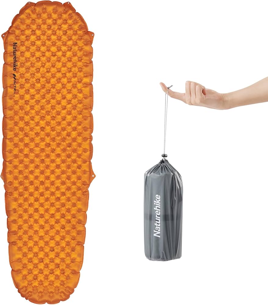 Amazon.co.jp: Naturehike 公式 高R値 Tuye エアーマット超軽量 約500g