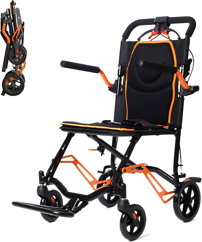 Amazon | Miugoo 車椅子 軽量車いす 介助用車いす 折りたたみ収納可能