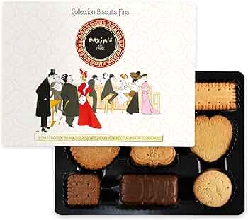 Amazon.com : Maxim's De Paris - French Cookie Assortment Tin Gift