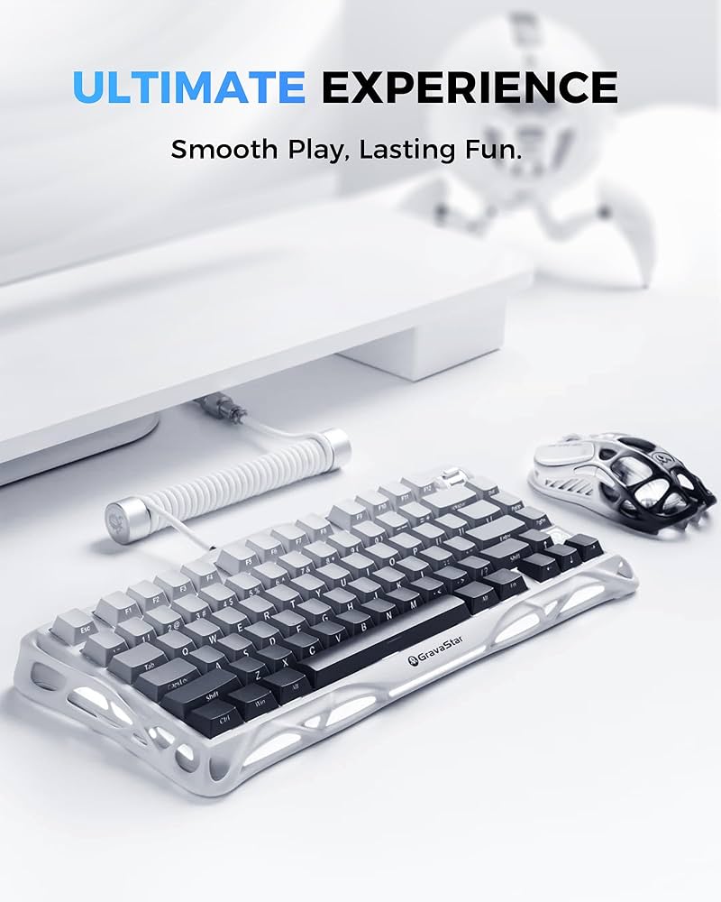 Amazon | GravaStar Mercury K1 ゲーミングキーボード 無線 ワイヤレス