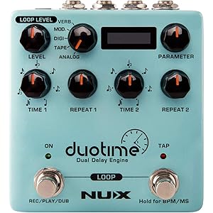 NUX Atlantic Delay ＆ Reverb - クラシックなディレイとリバーブを