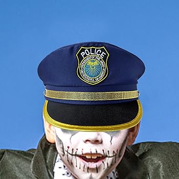 Amazon | [Gerinkoken] キッズ警察官帽子、子供パーティー用警察官帽子