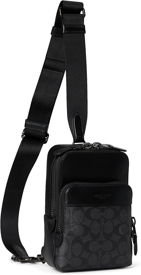 Amazon.com: COACH Gotham Slingback 13 in Signature Charcoal One