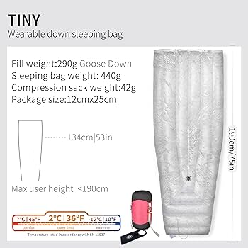 Amazon.co.jp: Wind Hard Tiny 10D 800FP 超軽量 ウェアラブル グース