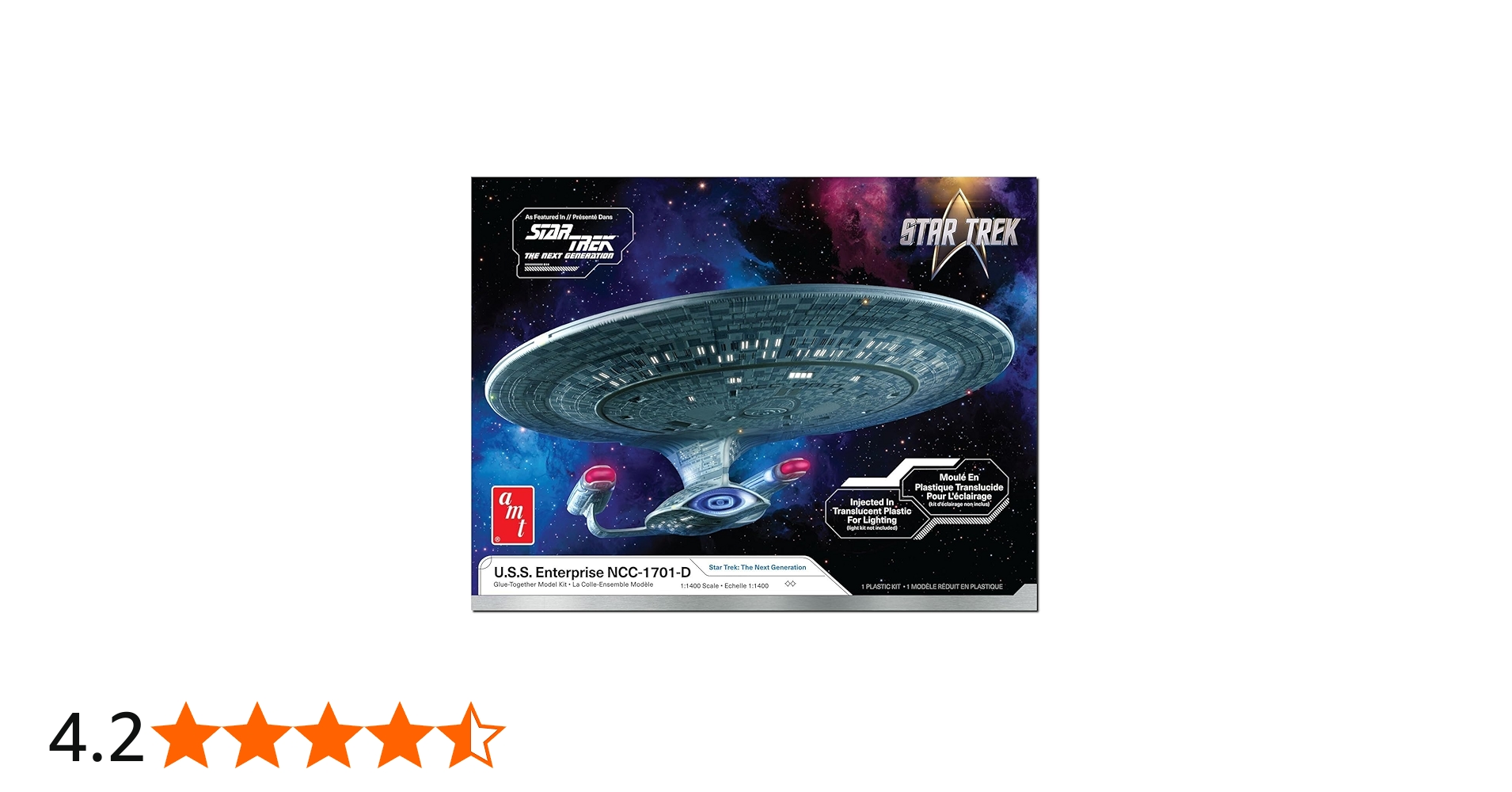 Amazon | AMT 新スター・トレック U.S.S.エンタープライズ NCC-1701-D