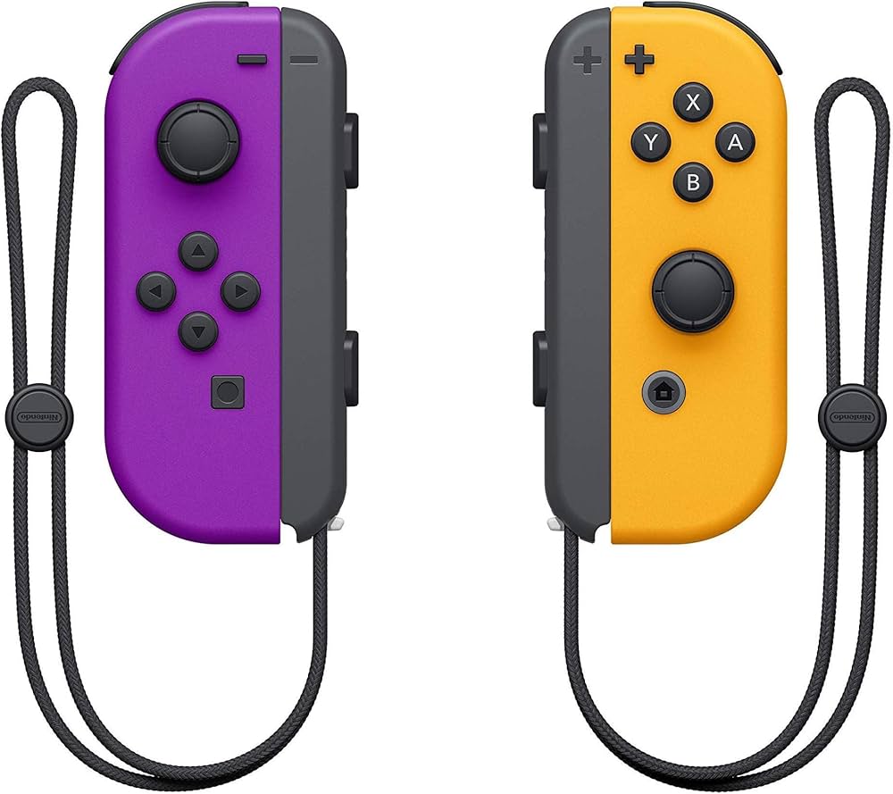 Nintendo Neon Purple/Neon Orange Joy-Con (L-R) - Switch (Japan