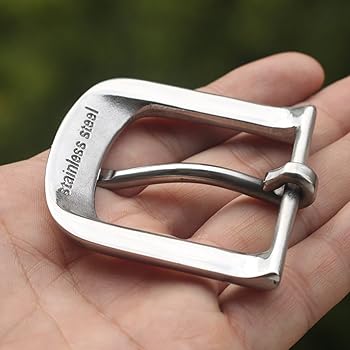 Amazon | [kokungkuan] ベルトバックル メンズ ステンレス 巾40