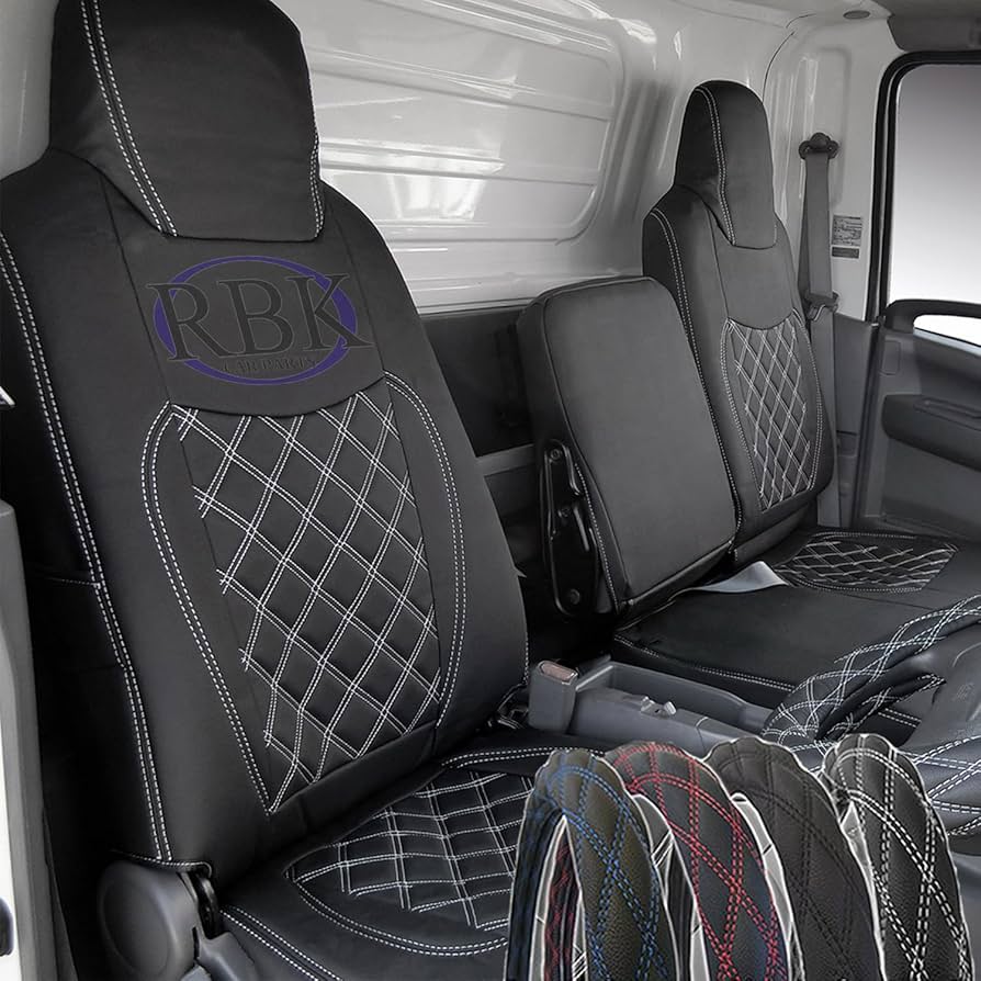 Amazon | シートカバー いすゞ 07 エルフ ワイド キャブ H19.01-R5.02