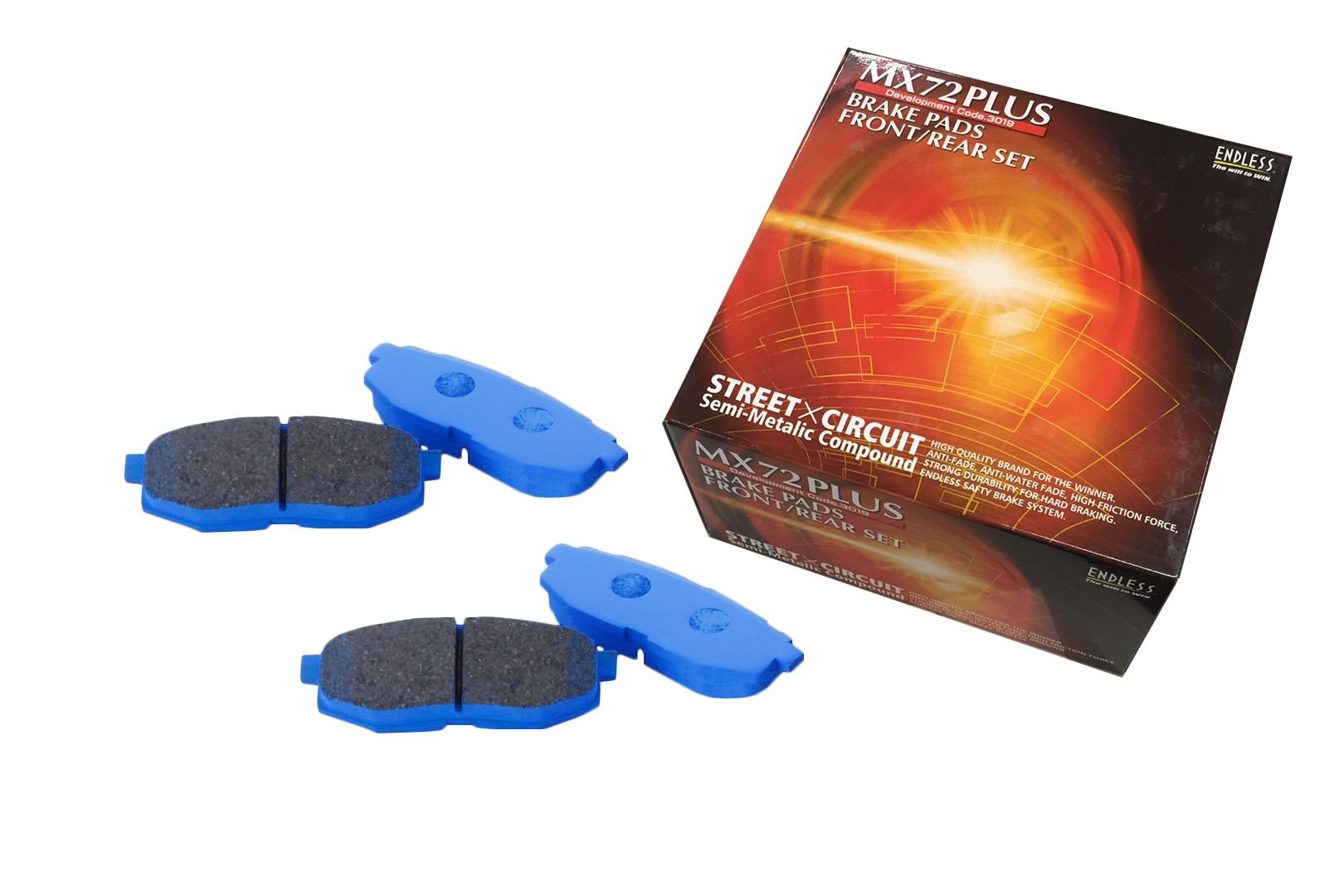 Amazon | エンドレス (ENDLESS) ブレーキパッド【MX72PLUS 】1台分