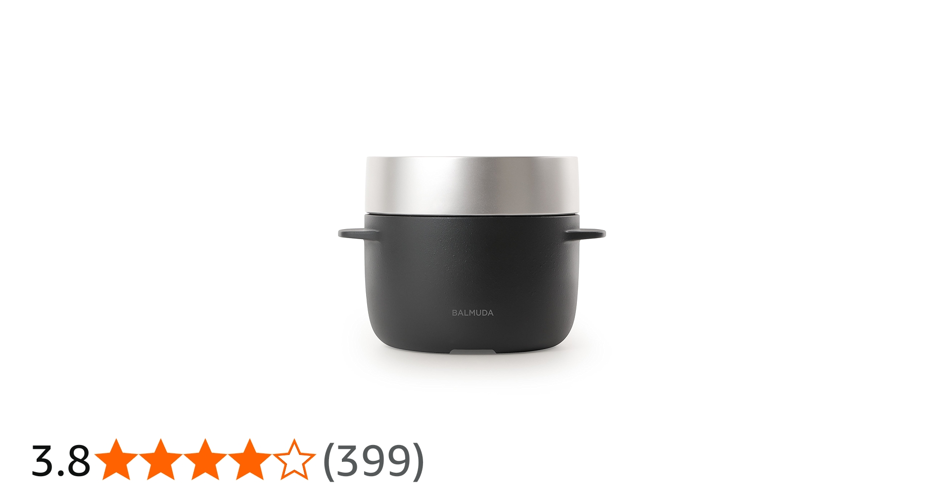 Amazon | バルミューダ ザ ゴハン 3合炊き電気炊飯器 BALMUDA The