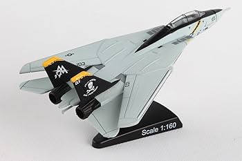 Amazon.com: Daron F-14 Tomcat Jolly Rogers Die-Cast Model – 1:160
