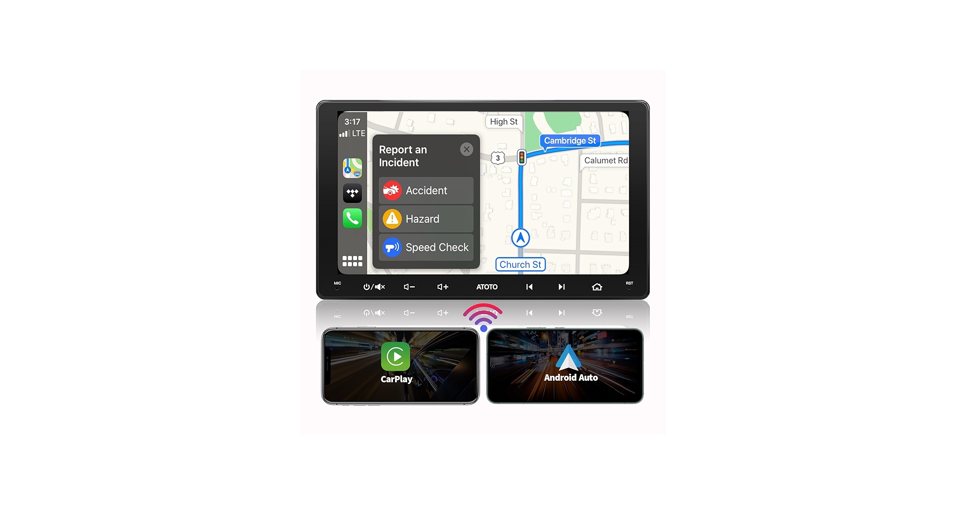 Amazon.com: ATOTO F7WE 9 inch Double Din Car Stereo, Wireless