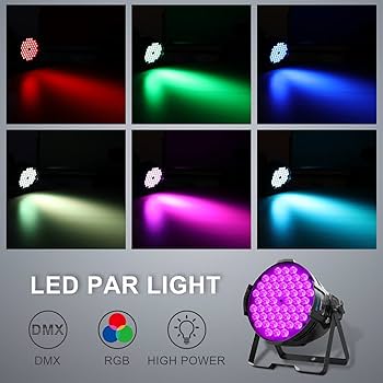 Amazon.co.jp: BETOPPER ステージライト 54x3W RGB LED 舞台照明 高